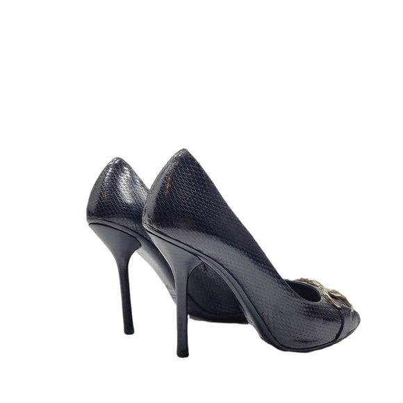 Gucci Gisele Peep Toe Pumps - Picture 3 of 8
